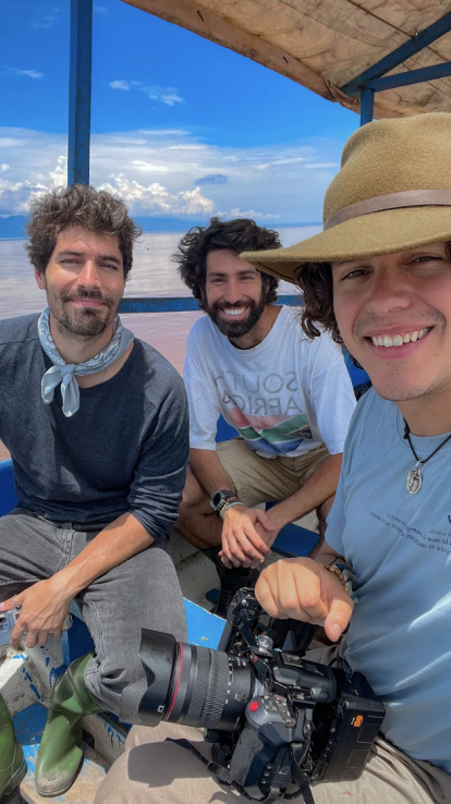 Una de las aventuras en Burundi de los tres amigos. 