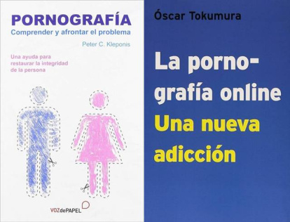 'Pornografía' de Peter Kleponis y 'La pornografía on line' de Óscar Tokumura.