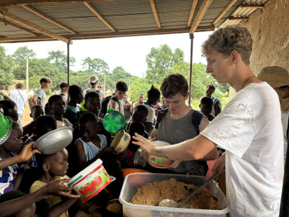 El voluntariado se lleva a cabo en N`Debó (Costa de Marfil).