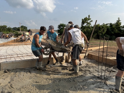 Hasta el momento han construido cinco iglesias en N’Debo.