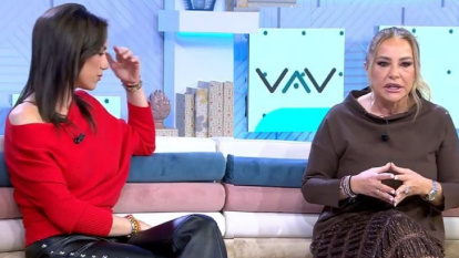 Patricia Pardo y Cristina Tárrega en el magazine Vamos a Ver