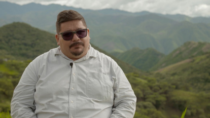 El padre Filiberto Velázquez, sacerdote de Guerrero amenazado de muerte, que tuvo que exiliarse tras participar en el documental.