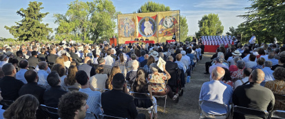 Participaron unas 300 personas y una decena de obispos.