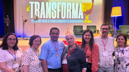 Evangelizadores de Santa María la Mayor de Pontevedra en el encuentro Transforma 2026 de evangelización