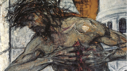 Sagrado Corazón de George Desvallieres, de 1905, desgarrador y radical