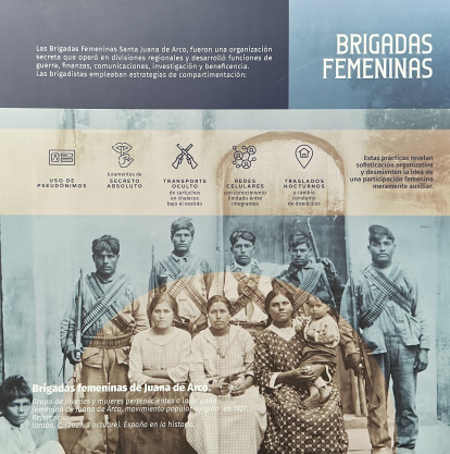 Las Brigadas Femeninas de la guerra de la Cristiada.